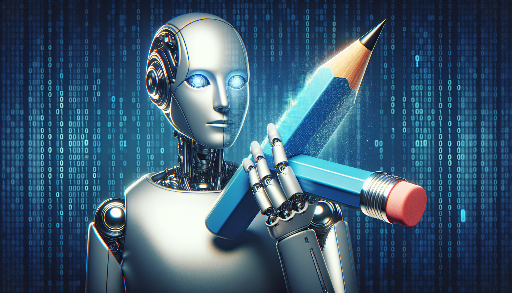 Illustration of AI-powered tools in SEO