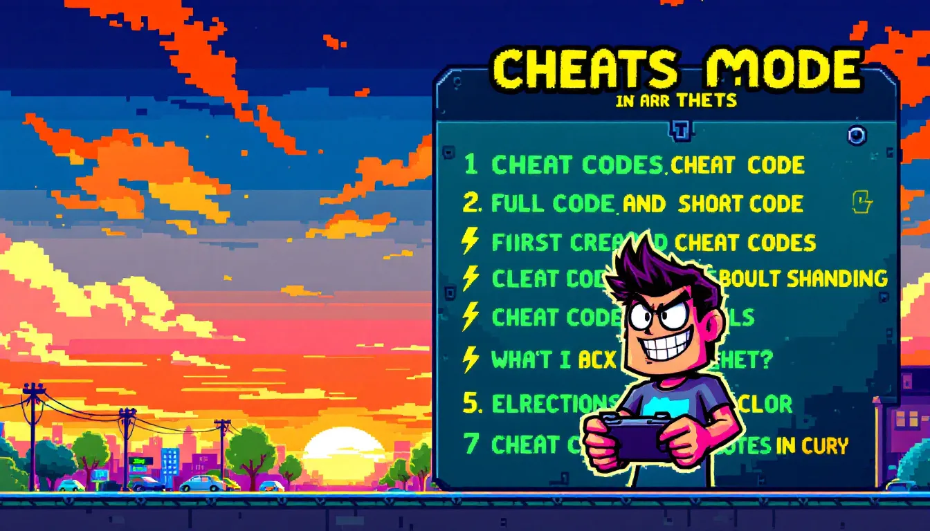 An overview of cheat codes for Grand Theft Auto.