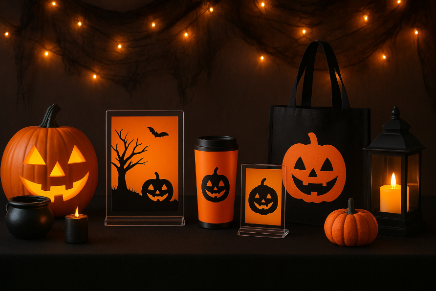 Combine Themed Decorations with Branded Items