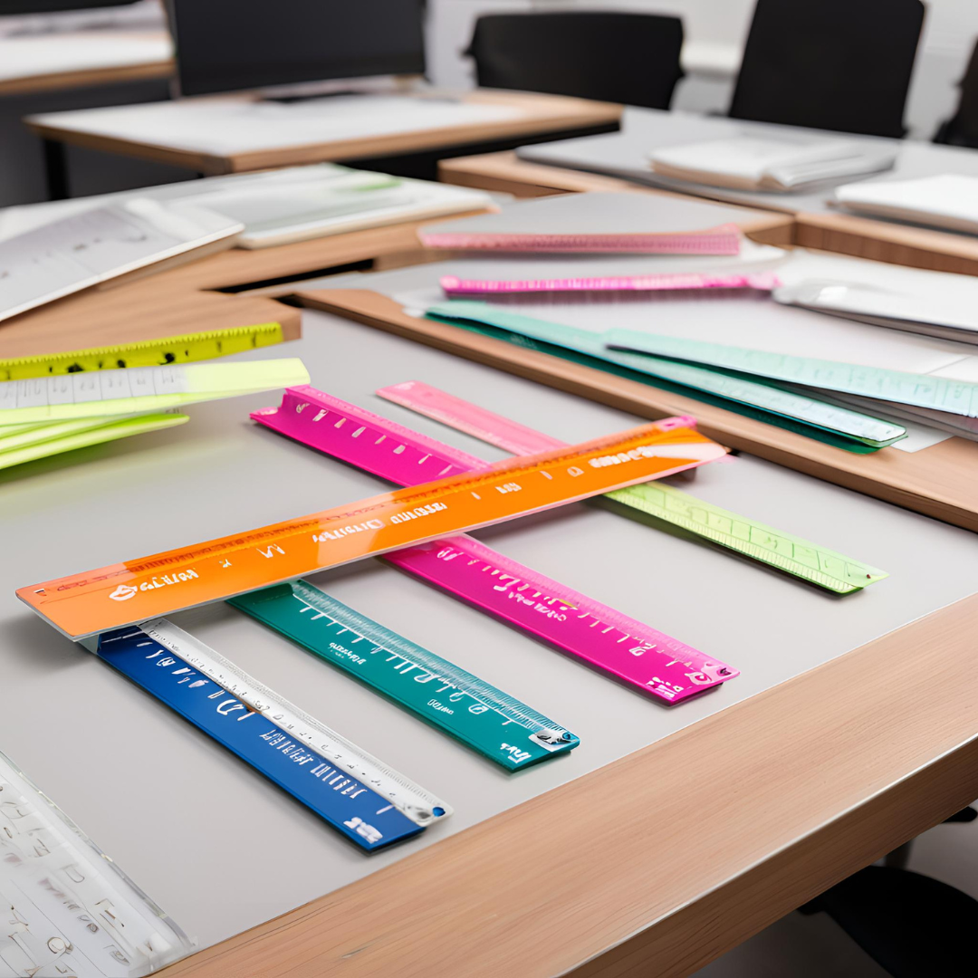 The perfect promotional gift - branded rulers - product price - trade show