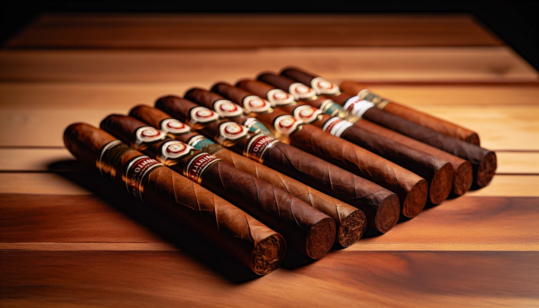 A variety of San Lotano Connecticut cigars