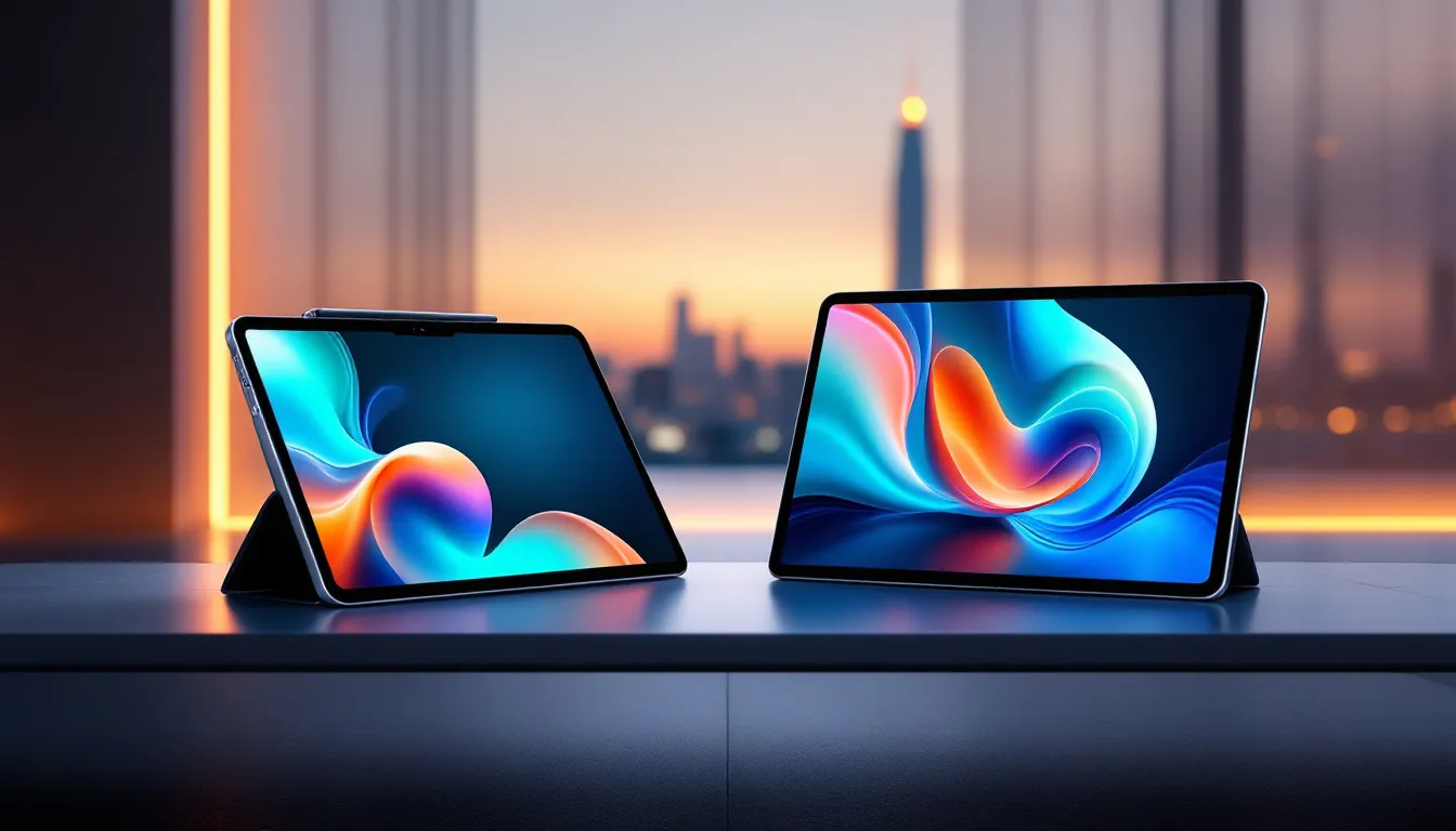 Autonomie de la Galaxy Tab S10 Ultra et de l'iPad 11 2025.