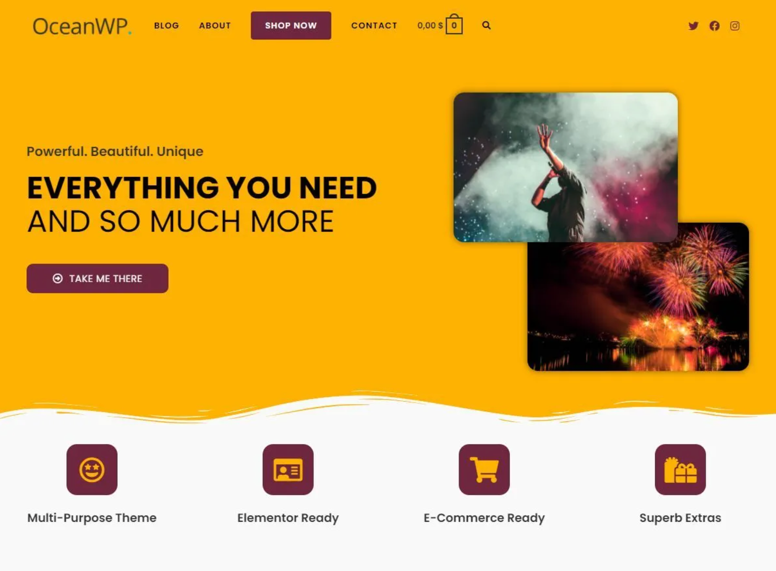OceanWP is one of the best free WordPress blog themes