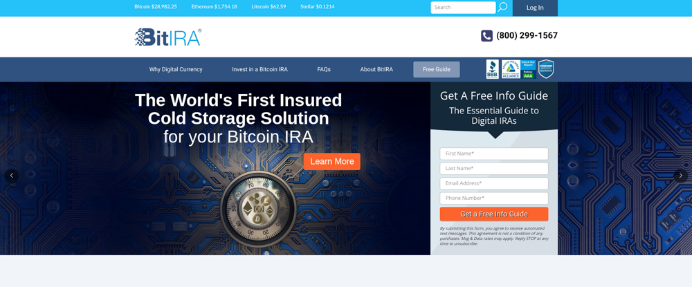 7 Best Cryptocurrency IRA Solutions 2022 18 BitcoinIRA; Best Crypto IRA