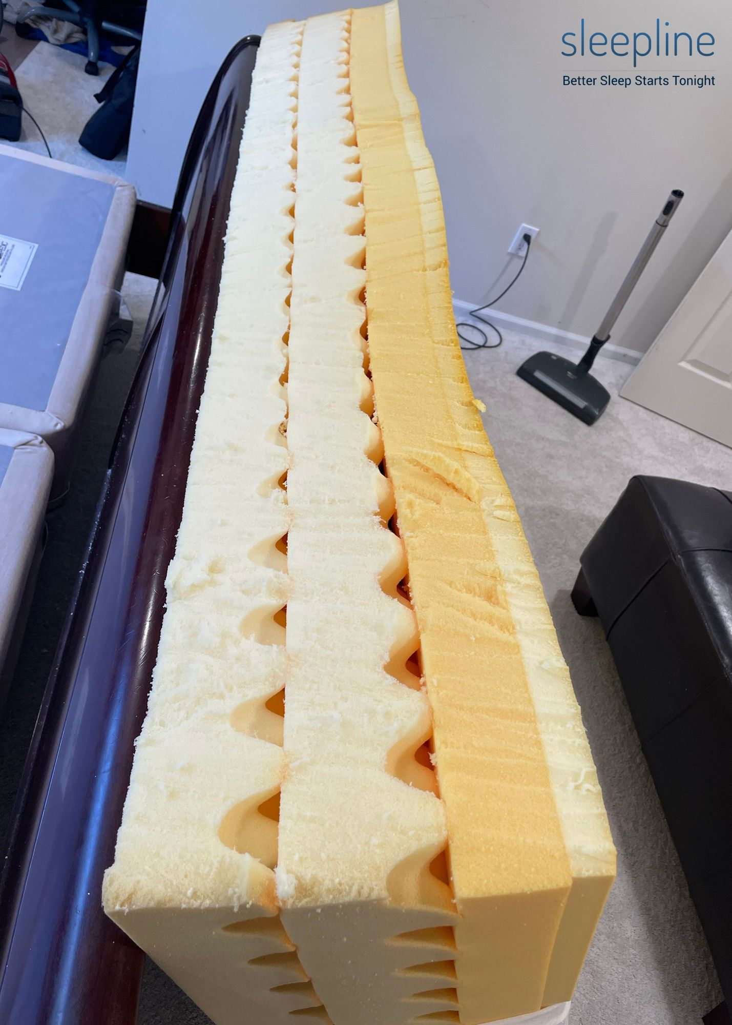 Cleaning supplies for a Tempur-Pedic mattress