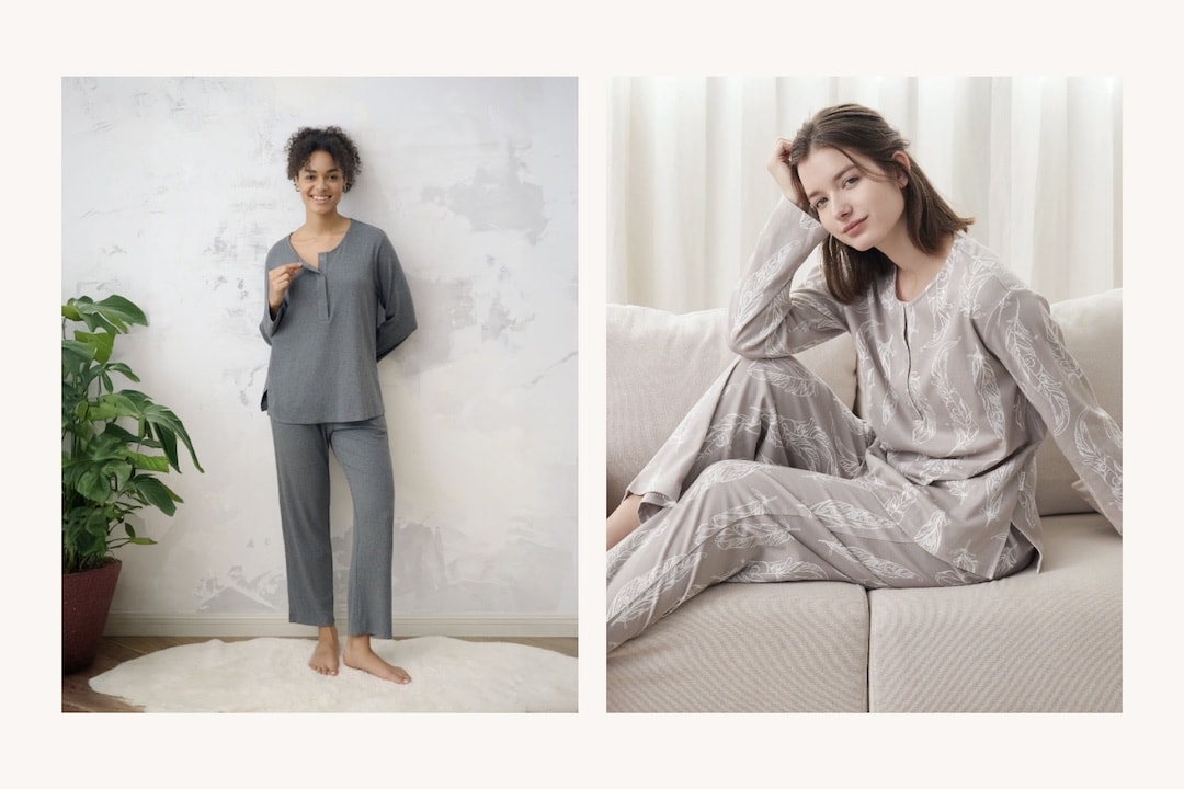 Non toxic maternity Sleepwear Nest Designs