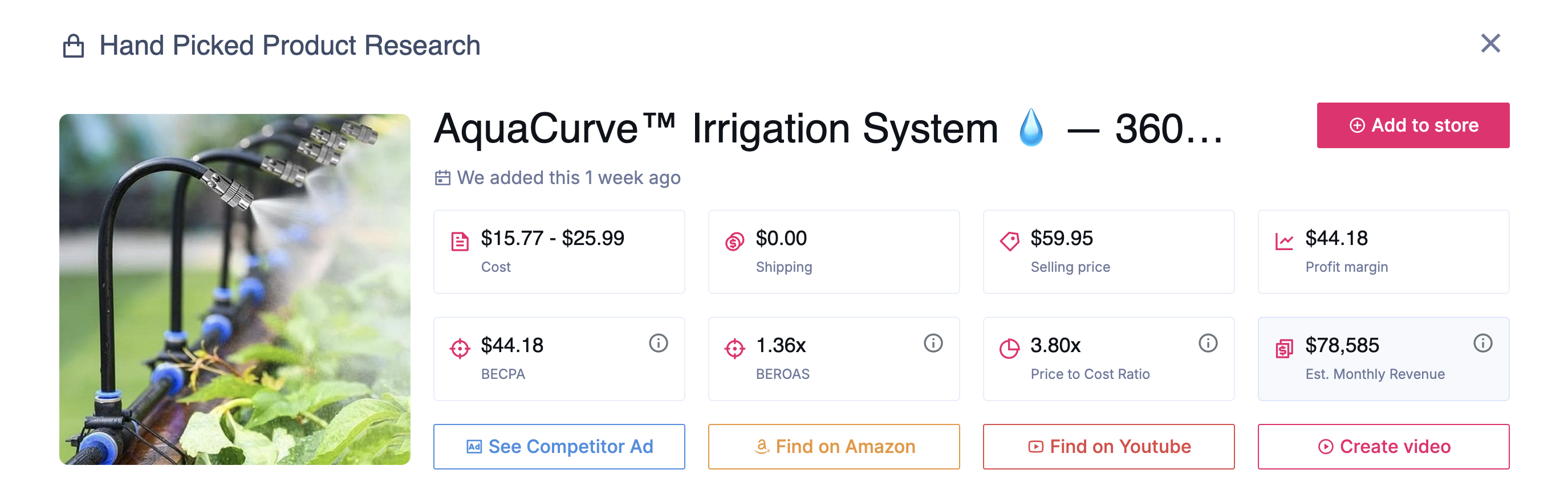 AquaCurve Irrigation System