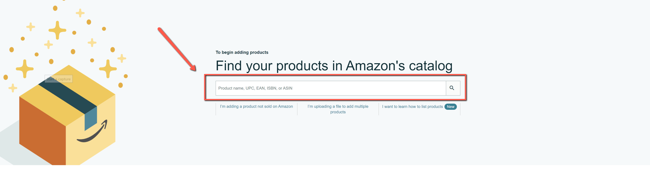 Find Your Products in Amazon's Catalog