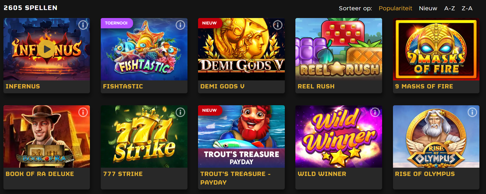 Online slots bij legale Nederlandse online casino's