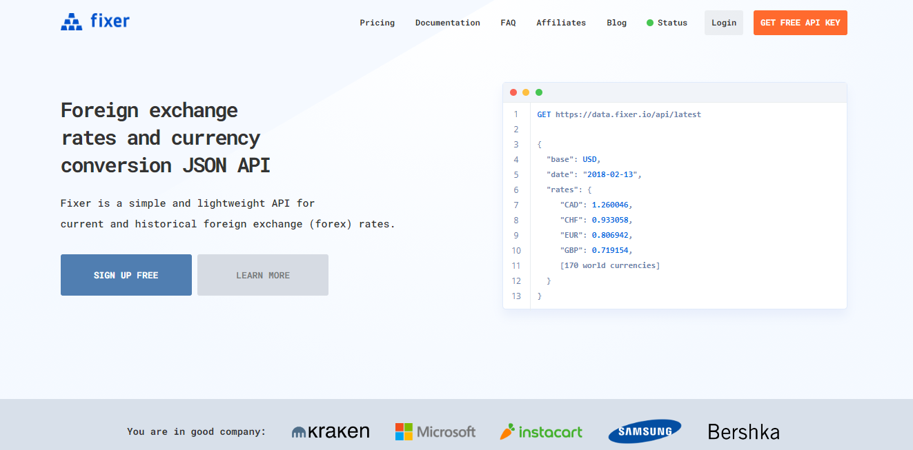 fixer API can help us get foreign exchange rate data or foreign exchange rates as they convert currencies through api endpoints