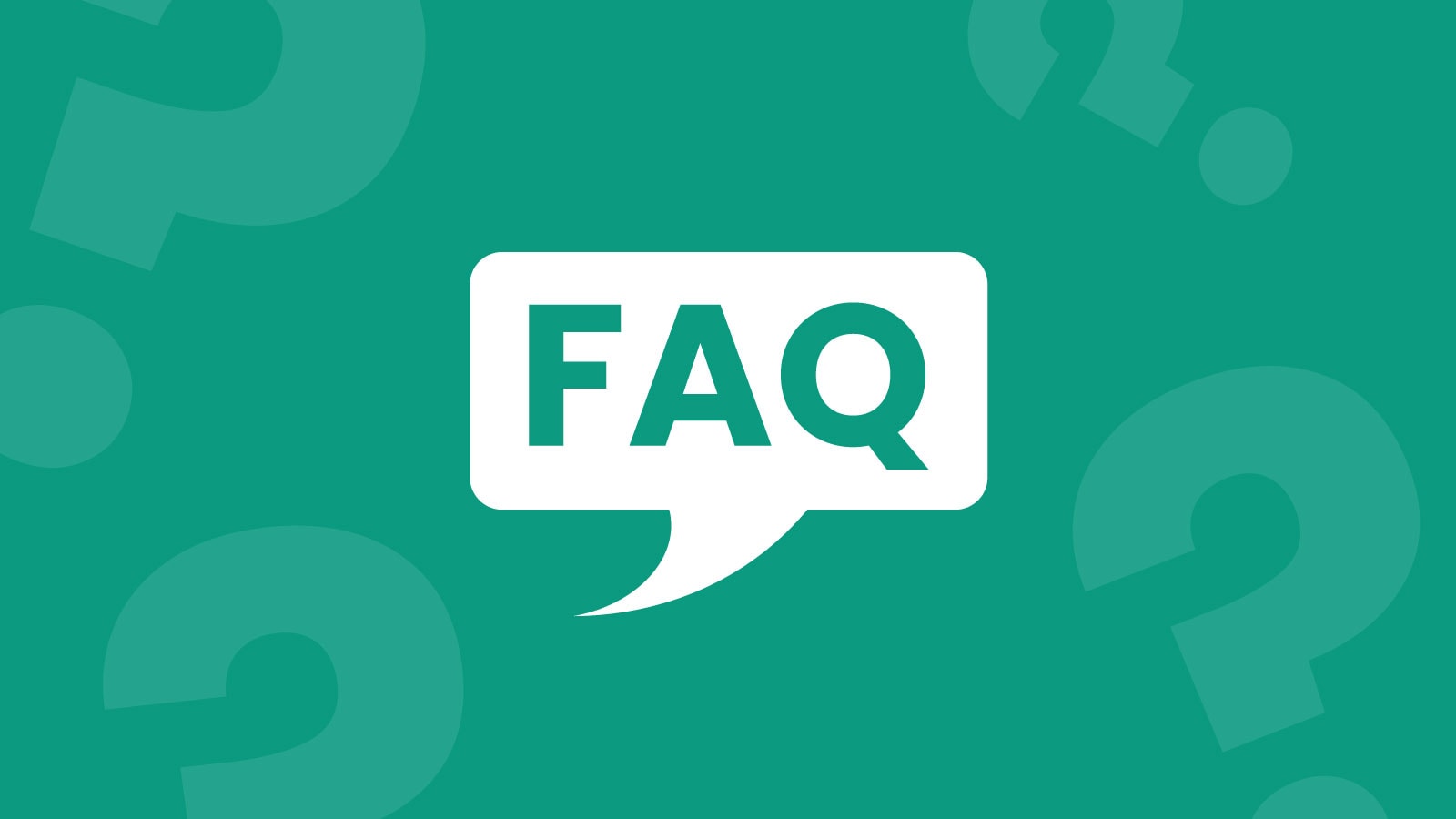 Ikon FAQ hijau — pertanyaan umum tentang berhenti merokok