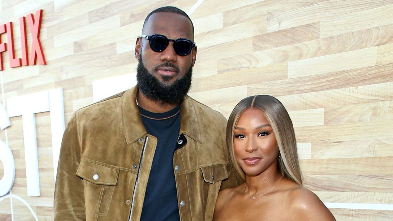 Savannah James and LeBron James (Photo by Phillip Faraone/Getty)