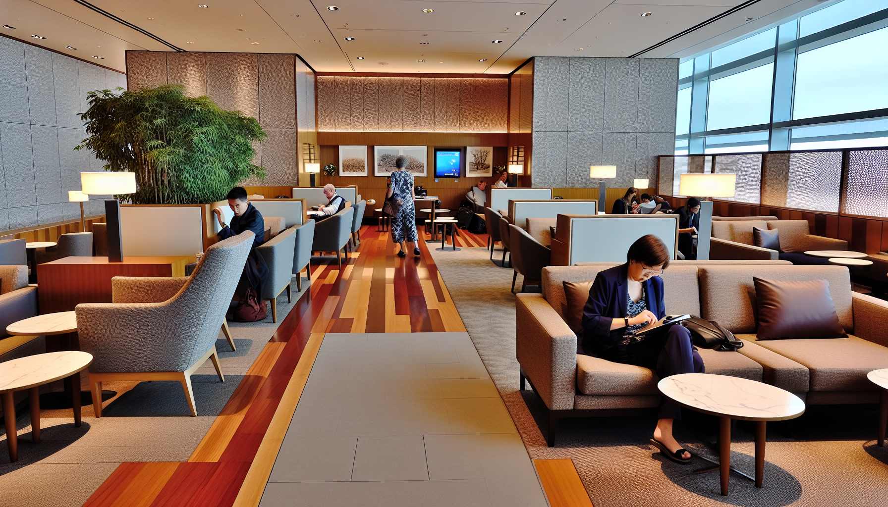 Relaxation and Comfort: Terminal 4 Lounges and Services