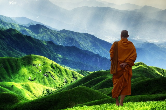 Monks Living in South East Asia