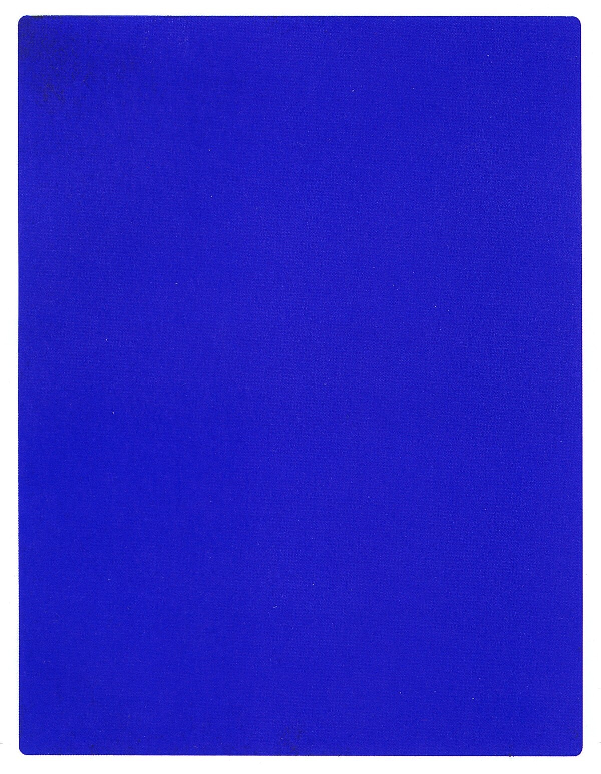 IKB 191 (International Klein Blue) (1957)