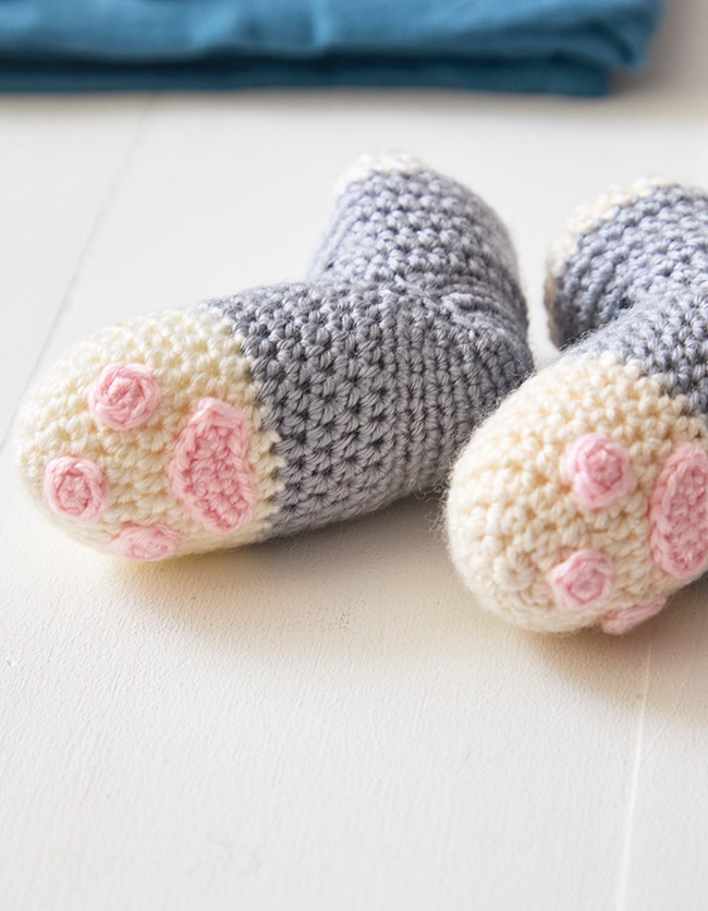 Chaussettes chat pour bébé