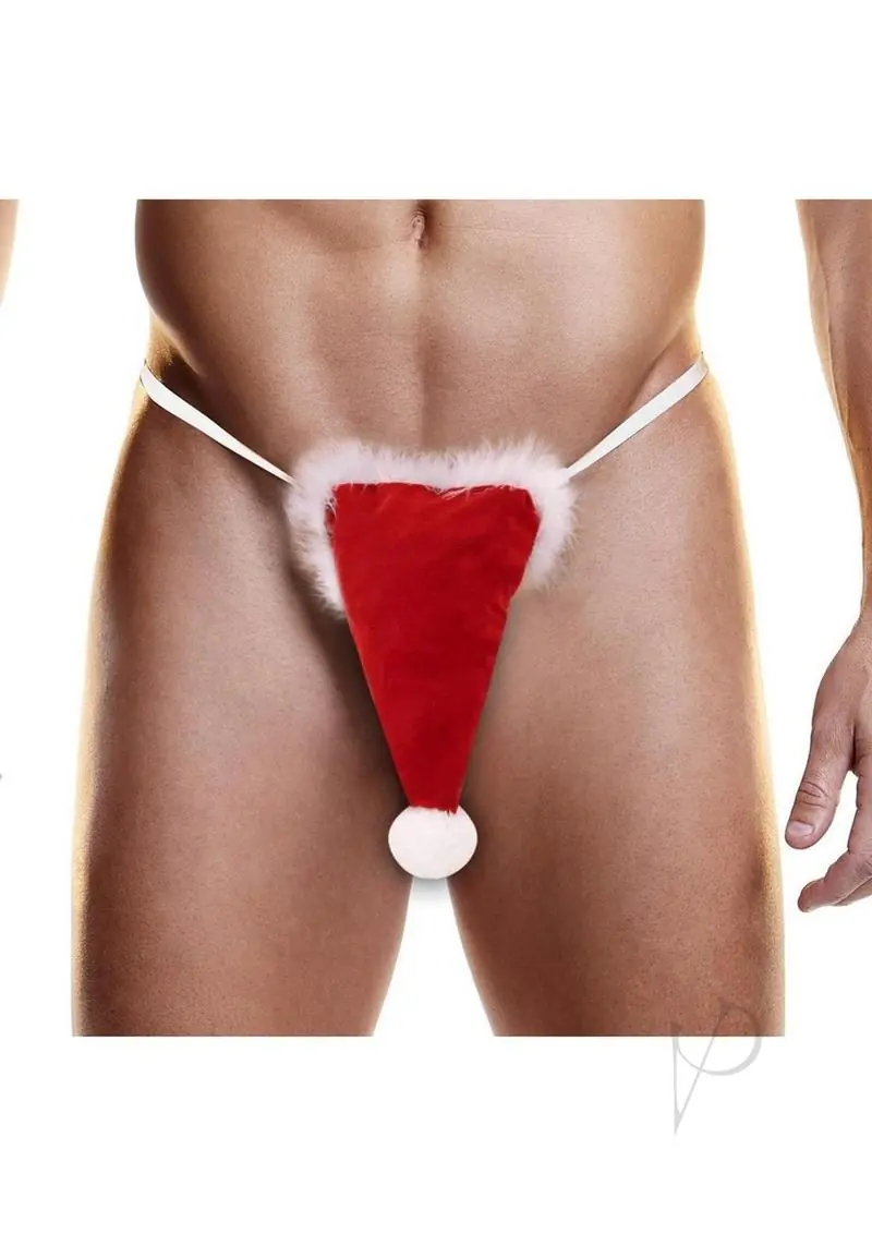 Fundies Santa Hat Thong – O/S