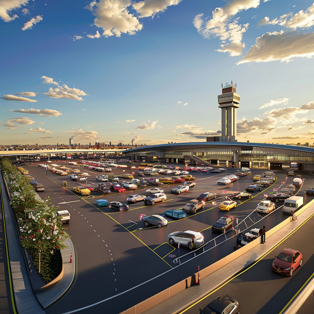 Rideshare Pickup Protocols at Newark Airport