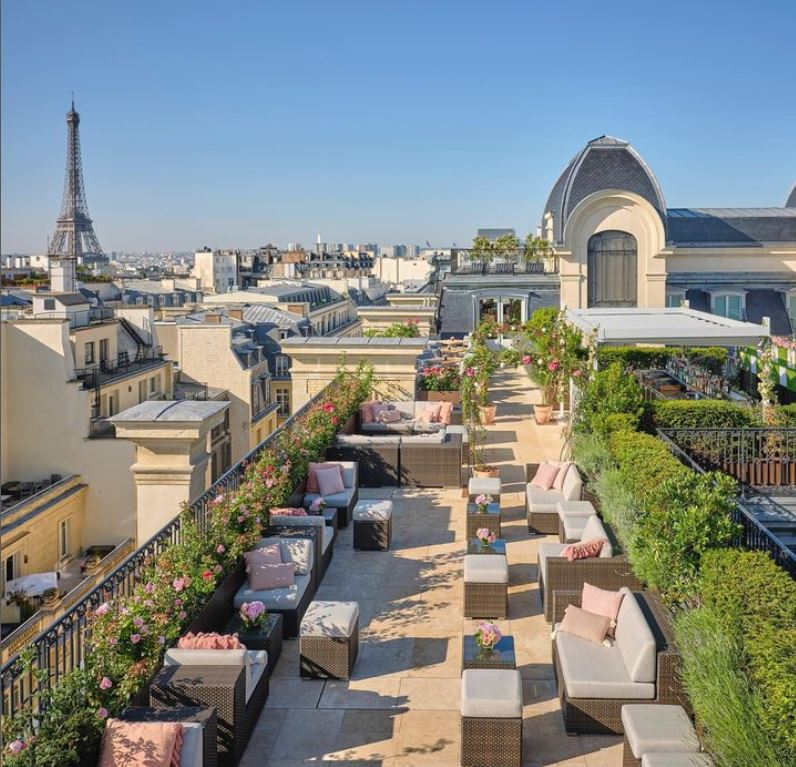 best rooftop restaurants in paris with outdoor seating