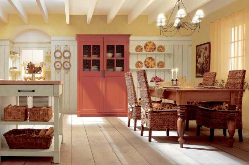 Warm colors can look great in any room in the house. | Photo from Home Designing