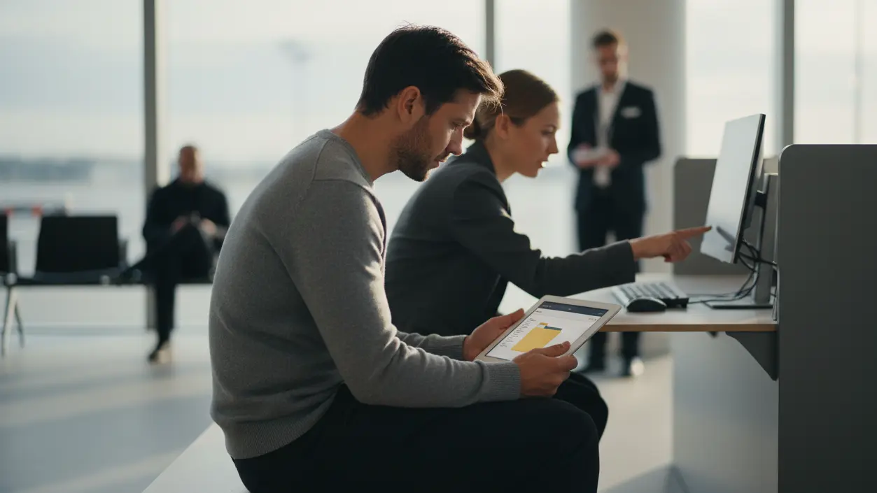 Trigger matrix for secondary onward-ticket checks and dummy ticket solutions