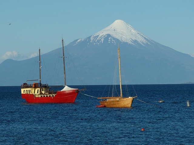 chile, south america, puerto varas, mountain, volcano, landscape, summit, osorno, nature, mountains, ice cream, glacier, lake, ship, sailing ship, puerto varas, puerto varas, puerto varas, puerto varas, puerto varas, osorno