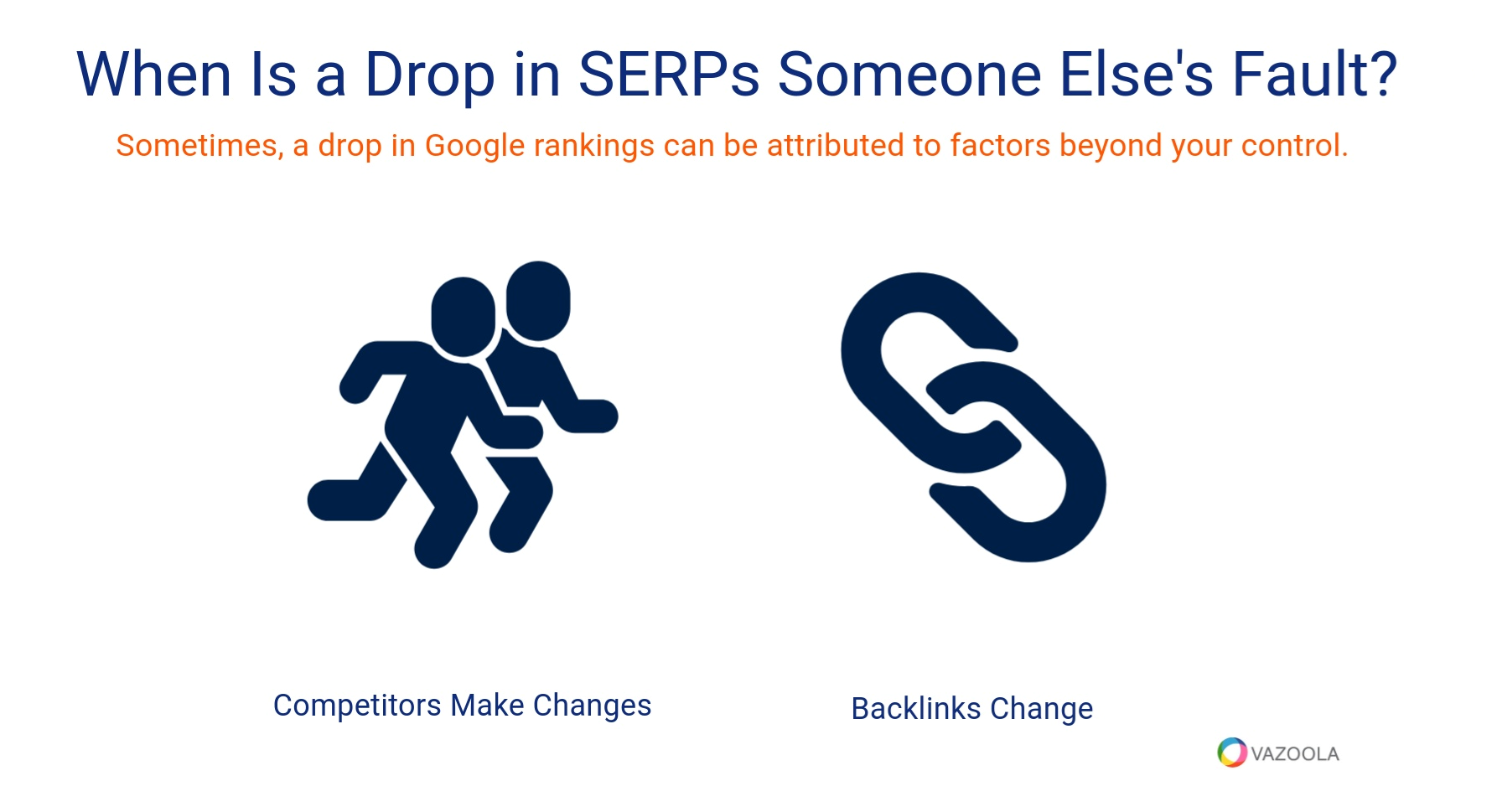 When is a drop in SERPs someone else's fault?