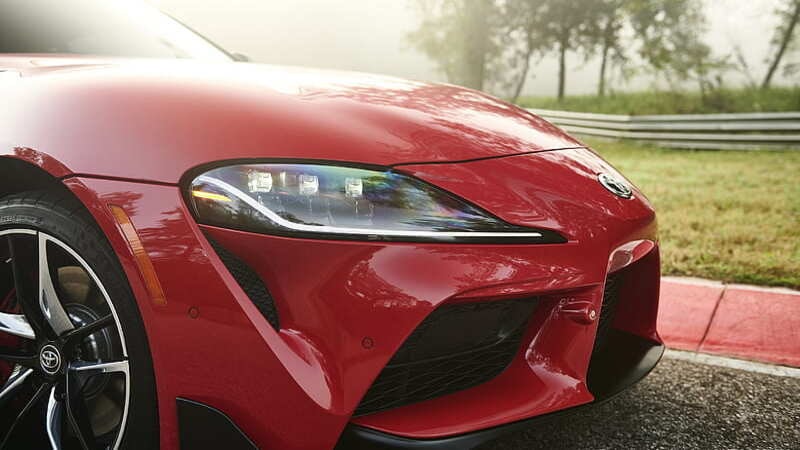 Toyota Supra often uses H11 bulbs in headlights