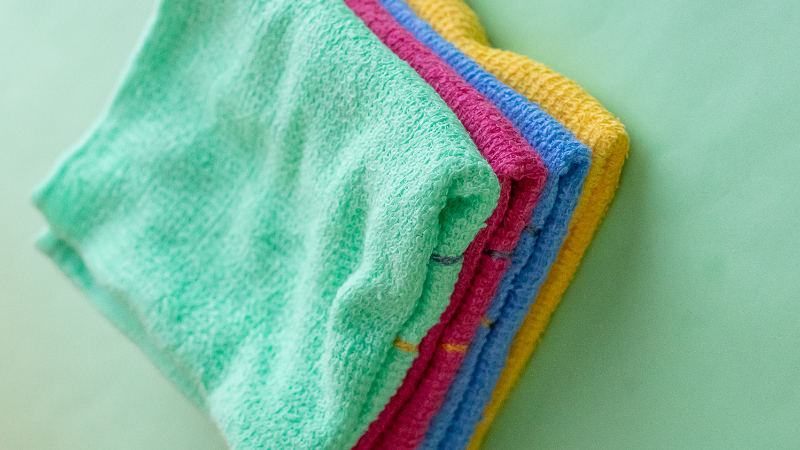 microfiber dry quickly