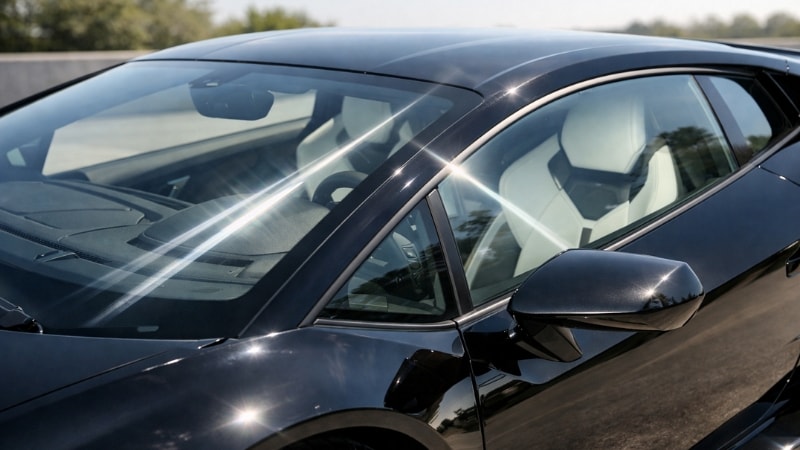 Clear visibility through ceramic tints while keeping UV rays away