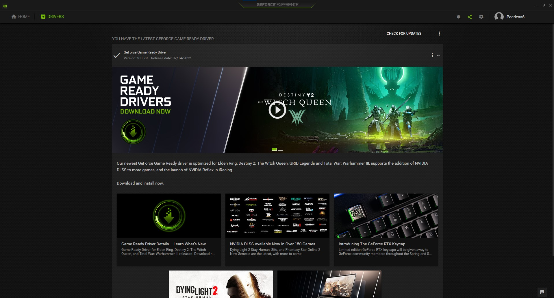 If you have an NVIDIA GPU, you can also use the NVIDIA GeForce Experience software to receive graphics driver updates. If you have an AMD GPU, you can update your graphics card drivers using the AMD control center