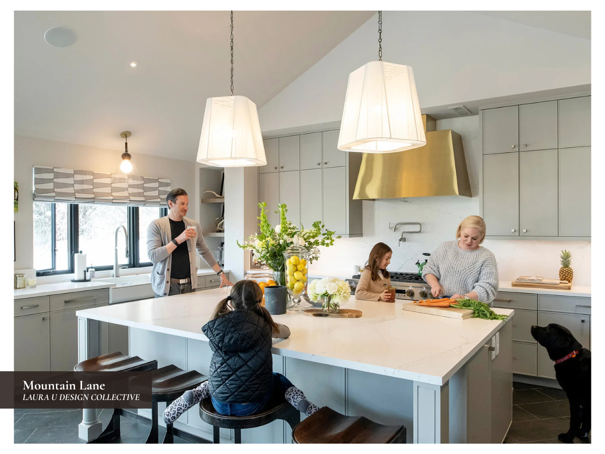 kitchen designed by Laura U Design Collective