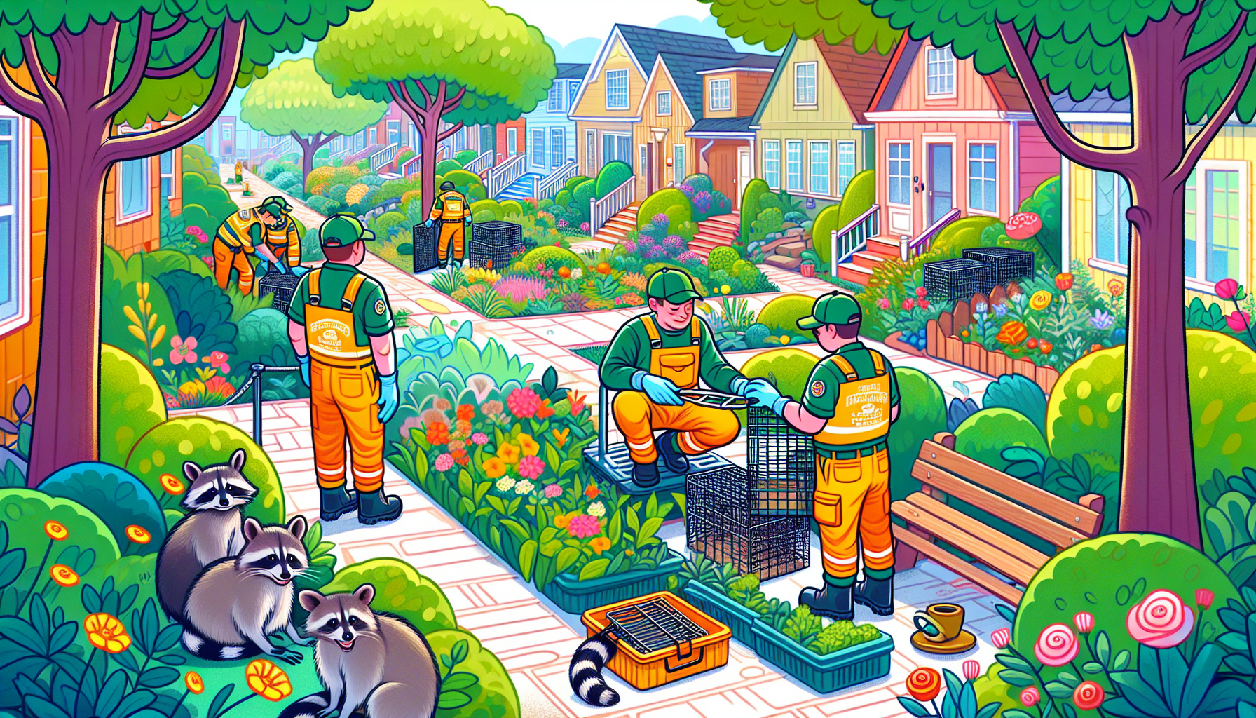 An illustration highlighting the benefits of hiring wildlife removal services.