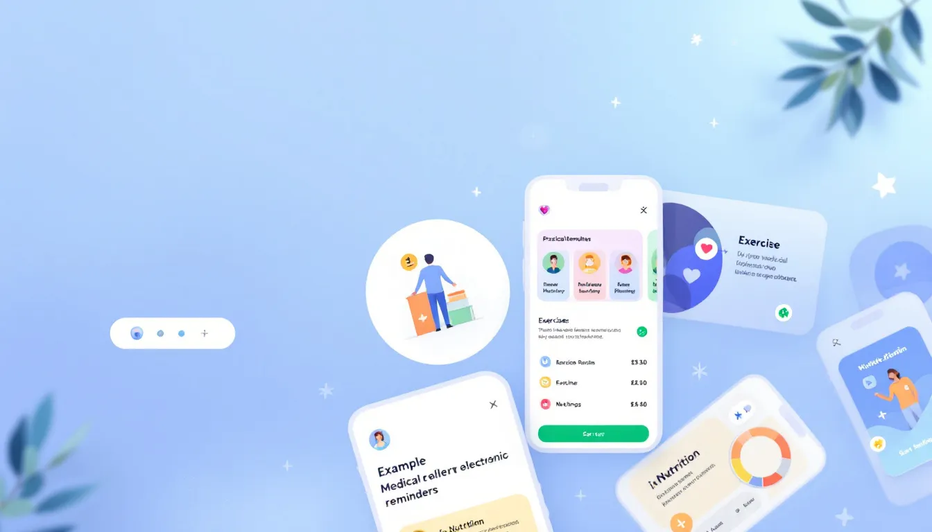 Ejemplos prácticos de fichas electrónicas, presentados en un formato visual atractivo.