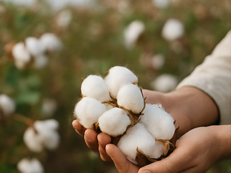 an illustration of Harvesting and Preparing the fiber
