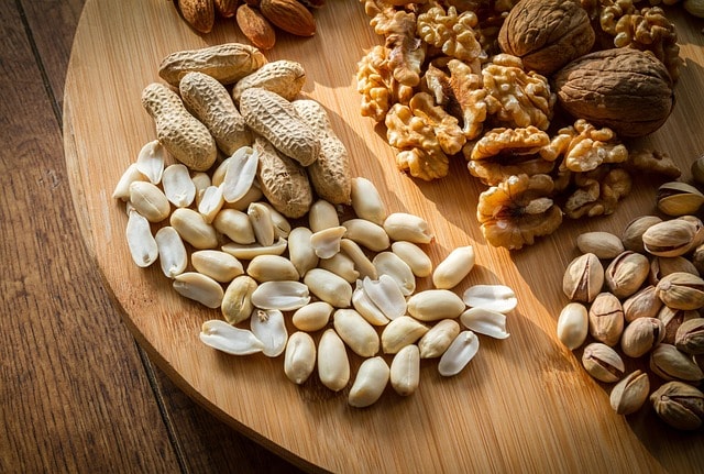 mixed, nuts, selection, brown, shell, food, tasty, wooden, plate, eating, snacks, walnuts, pistachios, almonds, peanuts, brown food, brown eating, nuts, nuts, nuts, nuts, nuts, peanuts
