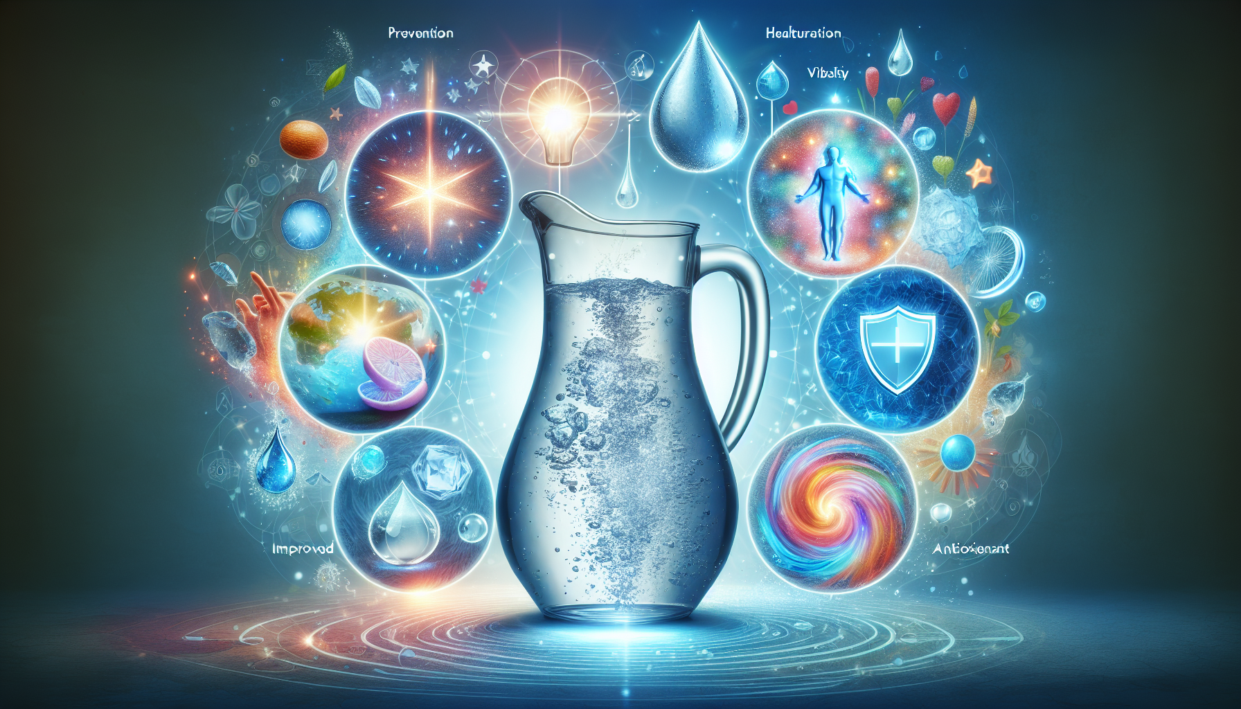 Illustration of Healthier Living with Filtered Water