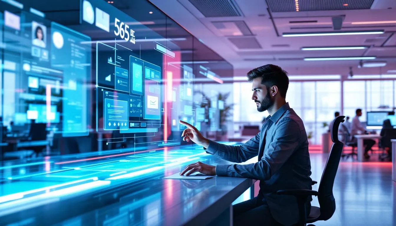 Een voorbeeld van de integratie van Microsoft 365 Copilot in een applicatie.
