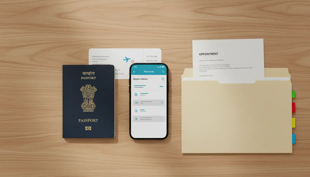 UAE work visa timeline with dummy ticket integration points