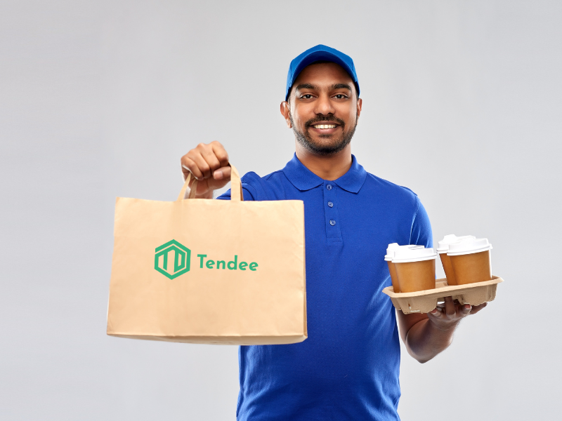 An illustration of a Food Service Paper Bags