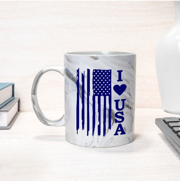 Red, White, and Blue Drinkware