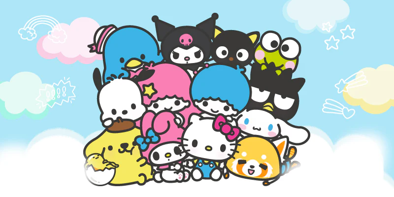 Cute Sanrio characters