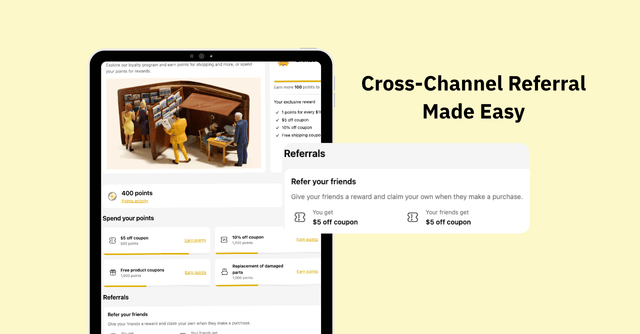 Cross-channel Referral made easy