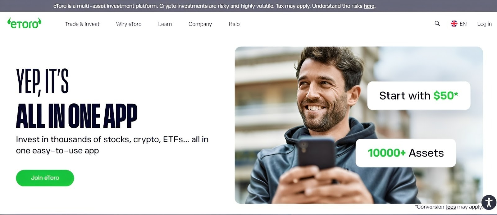 eToro - Best For Social Trading