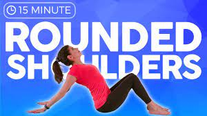15 minute MOBILITY Yoga for Posture, Upper Back Pain & Fix Rounded Shoulders  - YouTube
