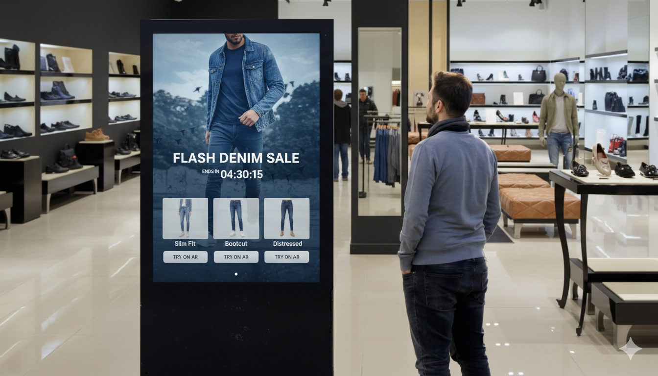 9 Benefits of Showing Product Catalogs on Digital Signage in Your Retail Store 2 enhanced brand visibility