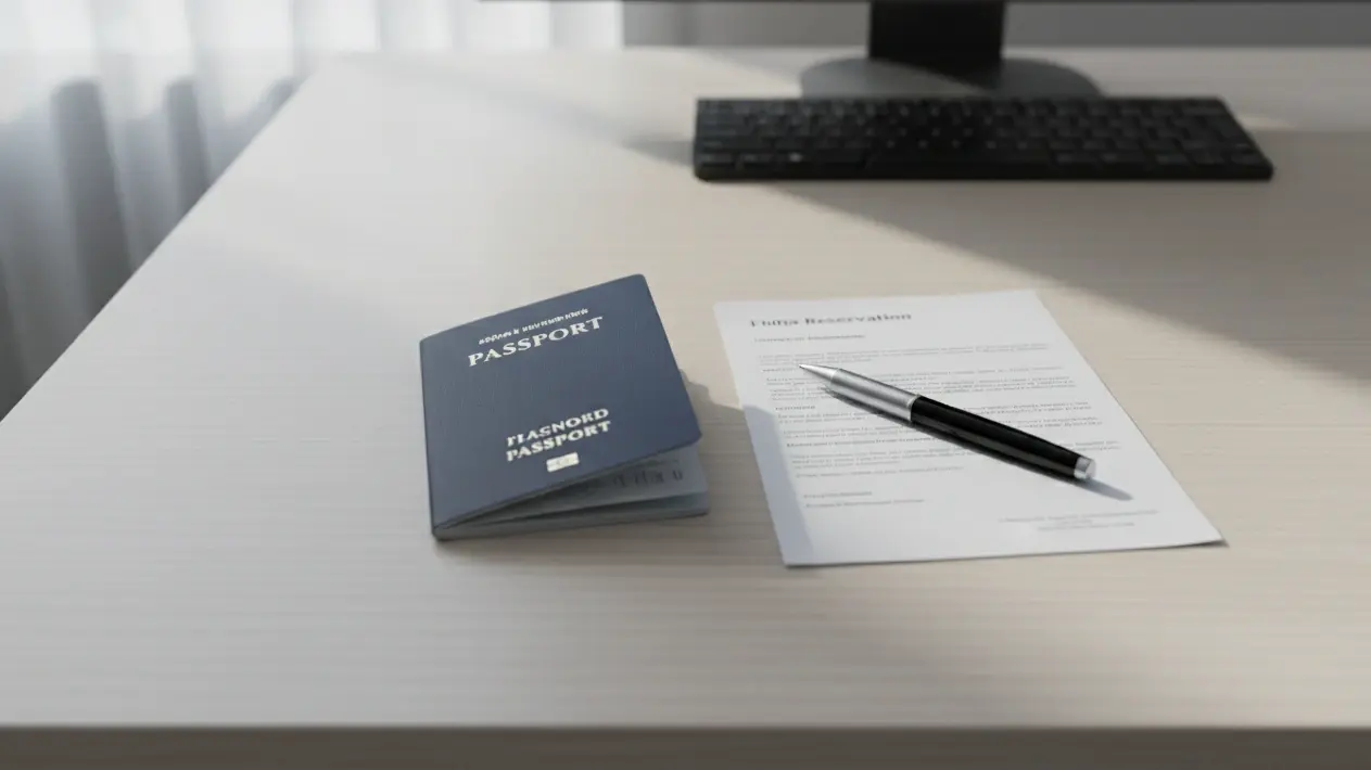 Dummy ticket for visa file compared with onward ticket proof