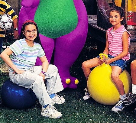Selena Gomez in Barney & Friends 