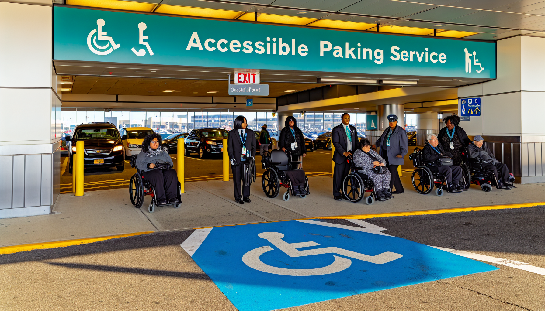 Accessible facilities at JFK Airport