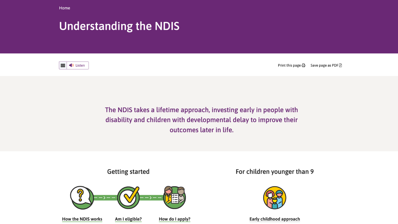 New NDIS